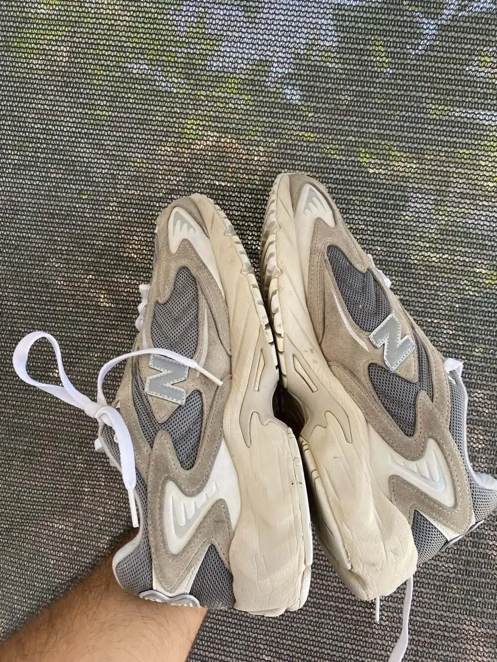 New Balance 725v1 Raincloud Grey Suede Sneakers
